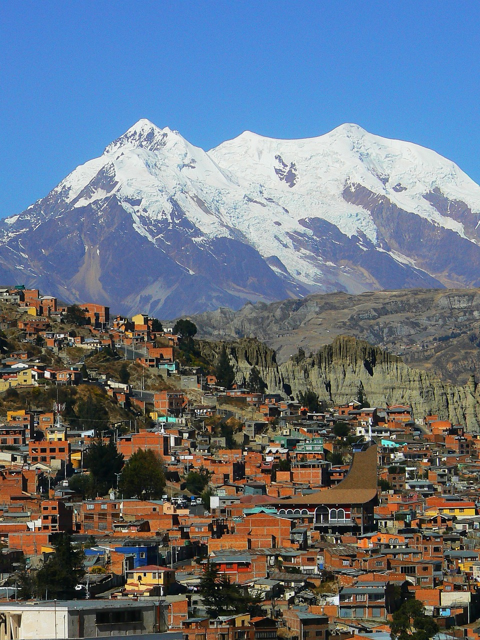 la paz mountains